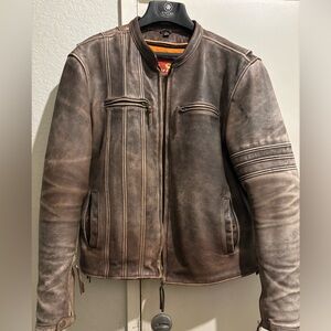 Men’s Eagle Leather Motorcycle Jacket